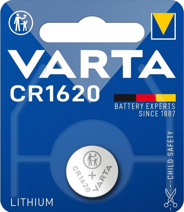 Image du produit Varta Électronique CR1620 (1 pcs, CR1620, 70 mAh)