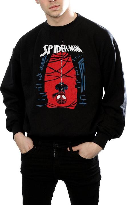 Image du produit - Sweat SPIDER-MAN HANGING SKETCH - Homme (3XL)