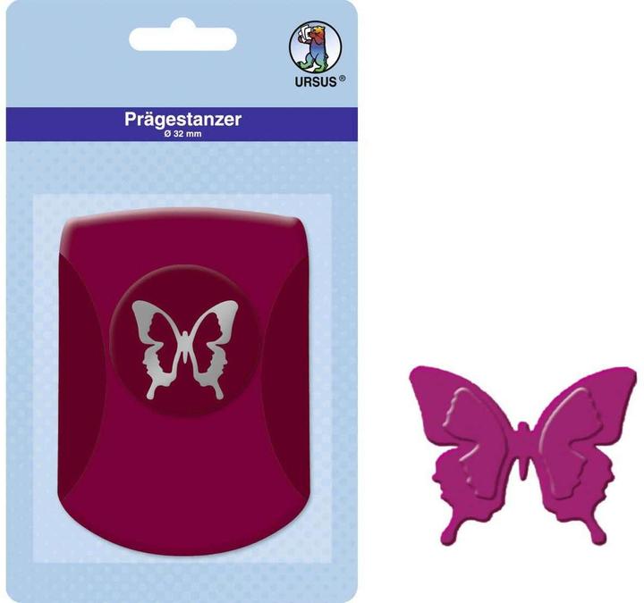 Actual product image Ursus Embossing punch butterfly