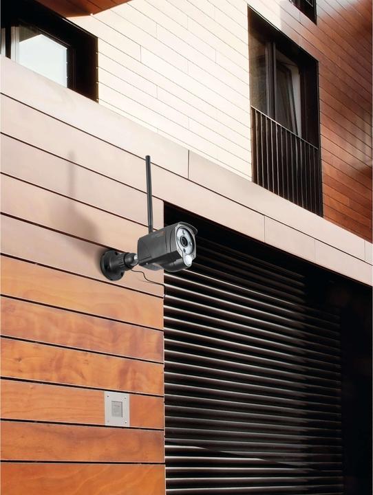 Actual product image Technaxx TX-145 4881 WLAN, LAN, Wireless, Wired IP-Surveillance Camera 1-Channel 1920 x 1080 Pixel (1920 x 1080 Pixels)