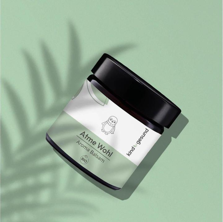 Actual product image Kindgesund Breathe Well Aroma Balm 50 g