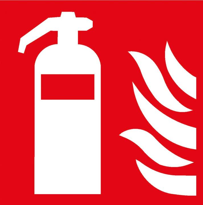 Immagine prodotto SafetyMarking Adesivo antincendio "Estintore" quadrato 10,0 x 10,0 cm