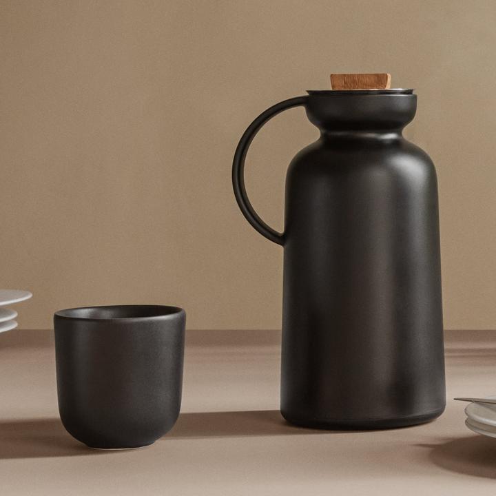 Immagine prodotto Eva Solo Thermos Silouhette 1000 ml, Nero (1 l)