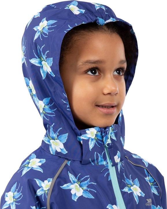 Actual product image Trespass Girls Joyfull Flower Raincoat (98)