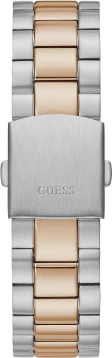 Actual product image Guess Men's Watch GW0265G12 Steel Bi-Color Rosegoud Quartz and Blue Dial (42 mm)