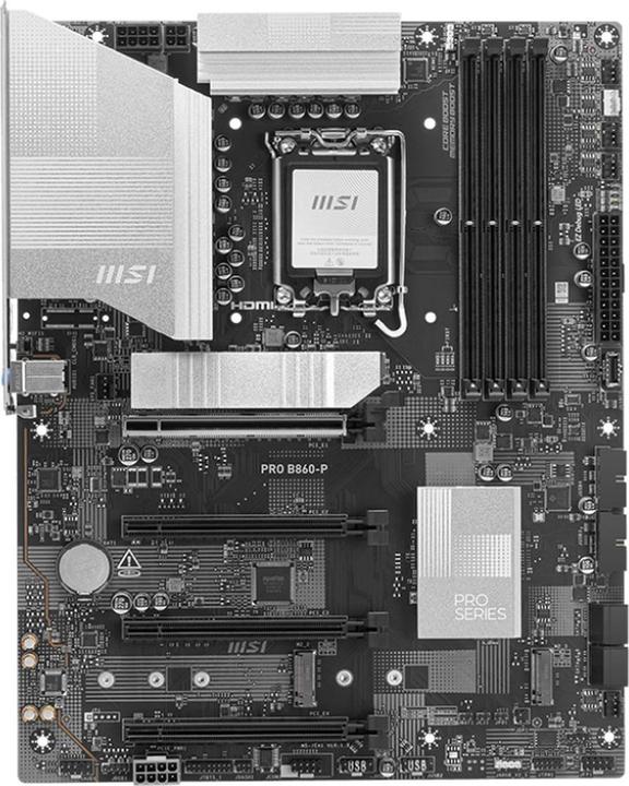 Produktbild MSI PRO B860-P (LGA 1851, Intel B860, ATX)