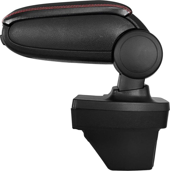 Actual product image Pro-Tec Centre armrest for Renault Clio V black imitation leather with red stitching