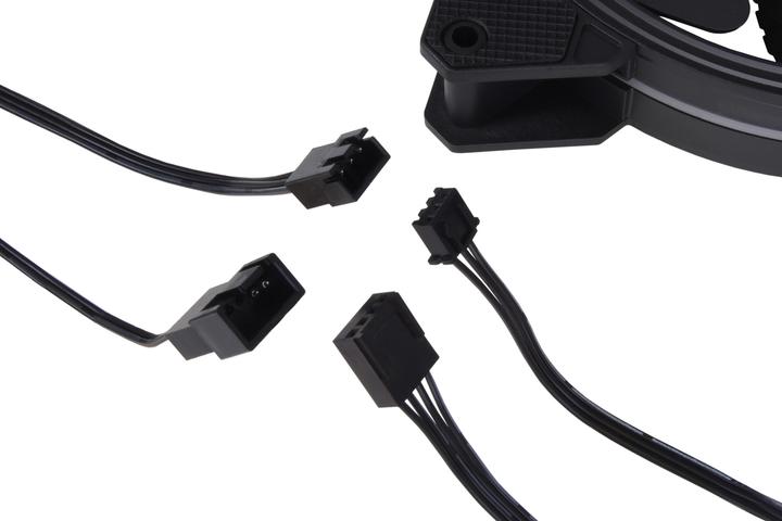 Produktbild Alphacool Eis-Matrix II - Adapter 5-Pin auf PWM + 5V Digital RGB (3pcs) je 20cm