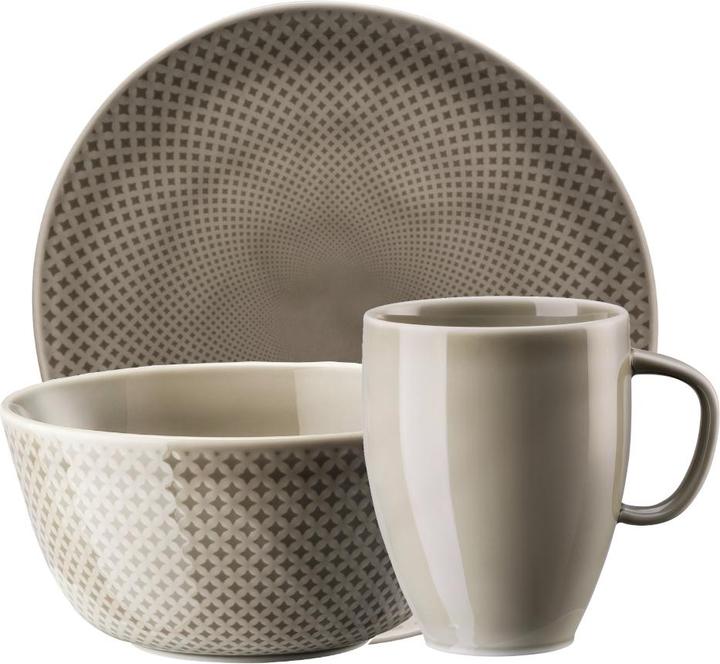 Actual product image Rosenthal Junto Pearl Grey breakfast set6 (1 Piece)