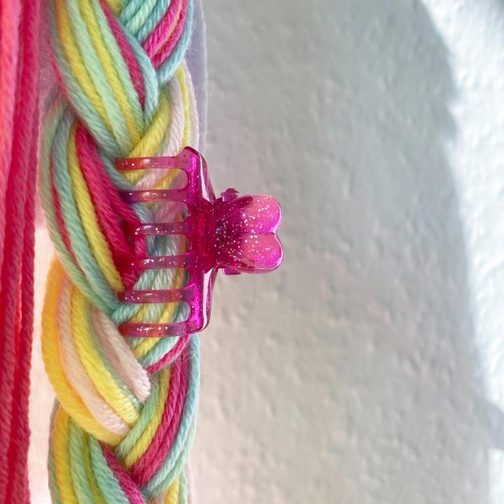Produktbild Intirilife Einhorn Haarklammer Aufbewahrungswandteppich (1 Stk.)