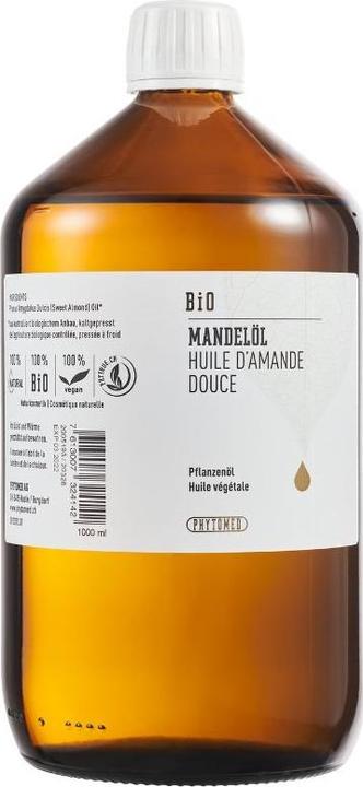 Image du produit Phytomed Huile d'amande douce bio huile (Huile pour le corps, 1000 ml)