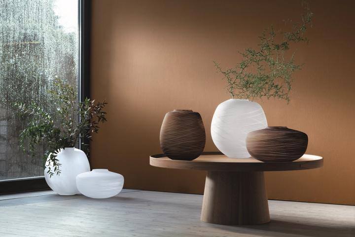 Image du produit LSA Boulder Vase H31cm Chaîne de chaux