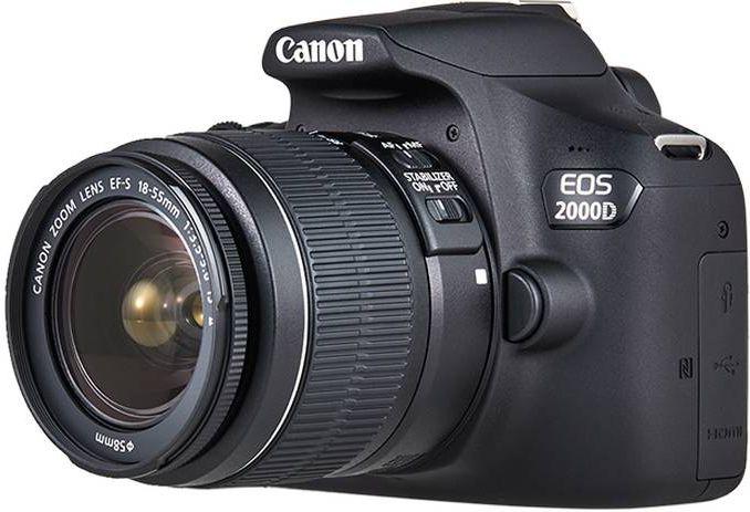 Image du produit Canon Eos 2000d (18 - 55 mm, 24.10 Mpx, APS-C / DX)
