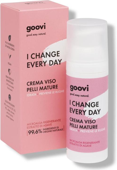 Produktbild Goovi I change every Day Gesichtscreme für reife Haut (50 ml)