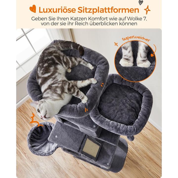 Produktbild Feandrea Cat Spa (206 cm, Grau)