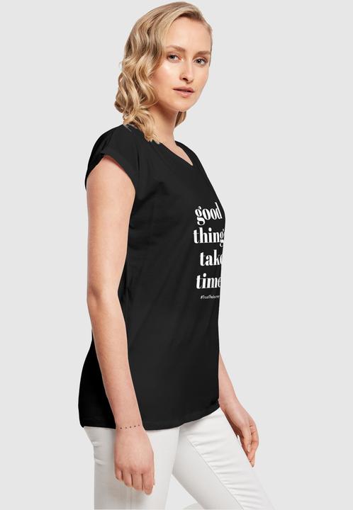 Actual product image Merchcode Ladies Good Things Take Time T-Shirt - 117487 (3XL)