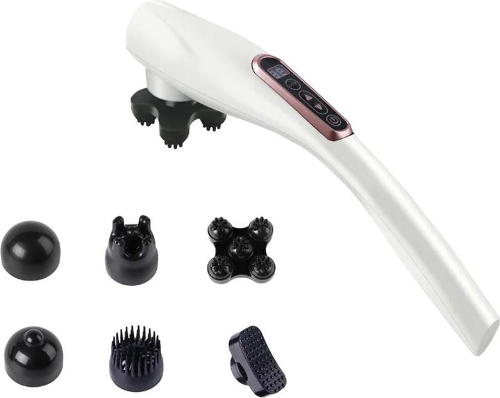 Produktbild Cenocco Akku Massagegerät mit 6 austauschbaren Massageköpfen & 12 Massagemodi