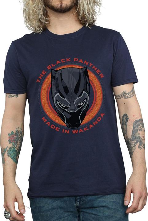 Immagine prodotto Maglietta Uomo Black Panther Made in Wakanda Rosso (3XL)