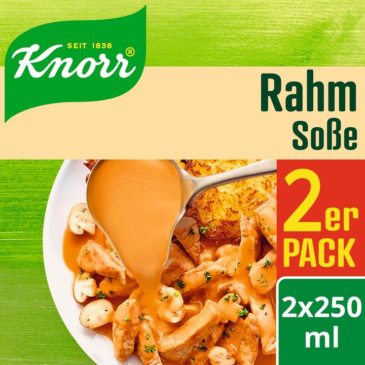 Image du produit Knorr Sauce à la crème donne 2 x 250 ml