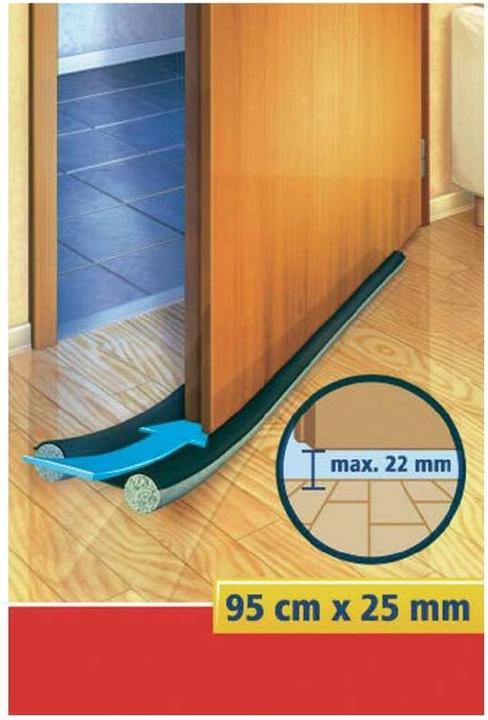 Actual product image tesa tesamoll door bottom double seal, door seal for smooth floors