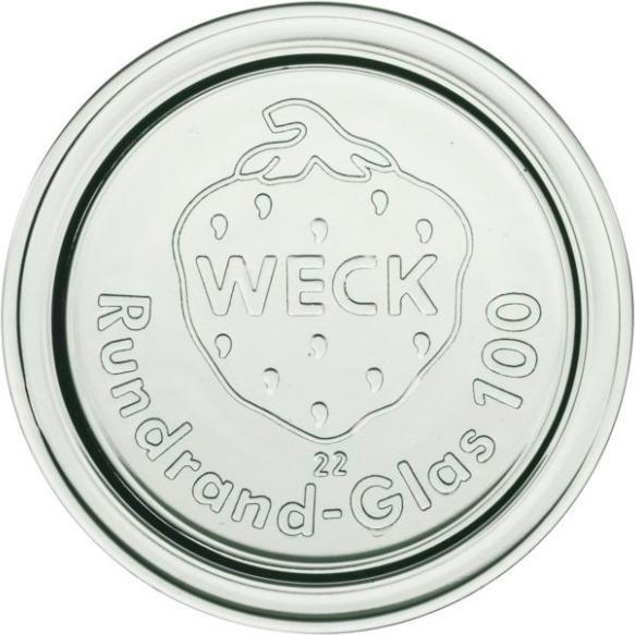 Produktbild Multi Låg til Patentglas og -flasker Weck Ø100mm glas
