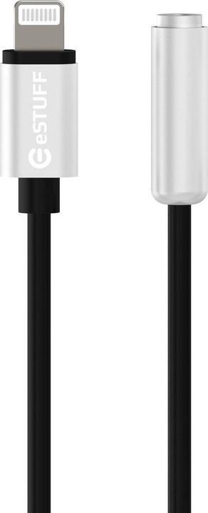 Actual product image eSTUFF Lightning minijack adapter (0.30 m)