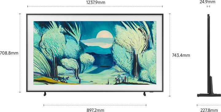Produktbild Samsung QE55LS03FA (55", The Frame, LED, QLED, 4K, 2025)