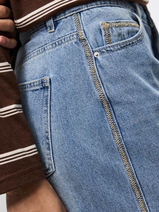 Produktbild Pieces PCSISSEL HW Barrel Fit Jeans (27)