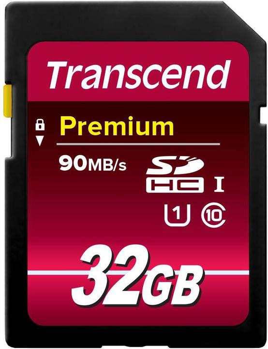 Produktbild Transcend Premium 400x (32 GB, SDHC, U1, UHS-I)