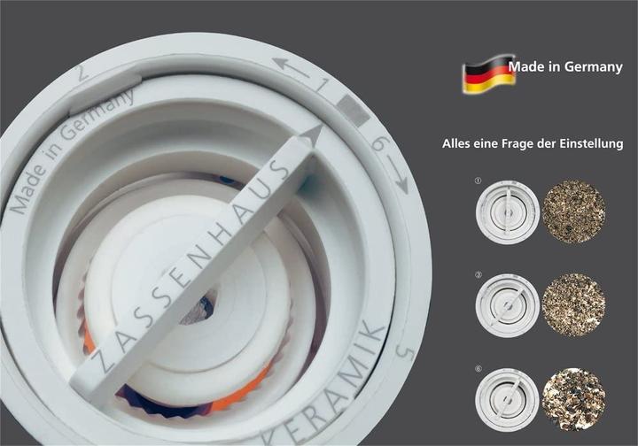 Image du produit Zassenhaus Frankfurt Moulin à sel et à poivre wengé (Poivre, Sel)