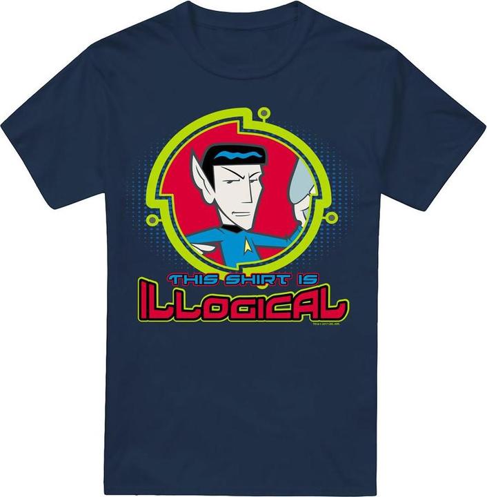 Immagine prodotto Star Trek Quogs Illogical Maglietta Uomo (4XL)
