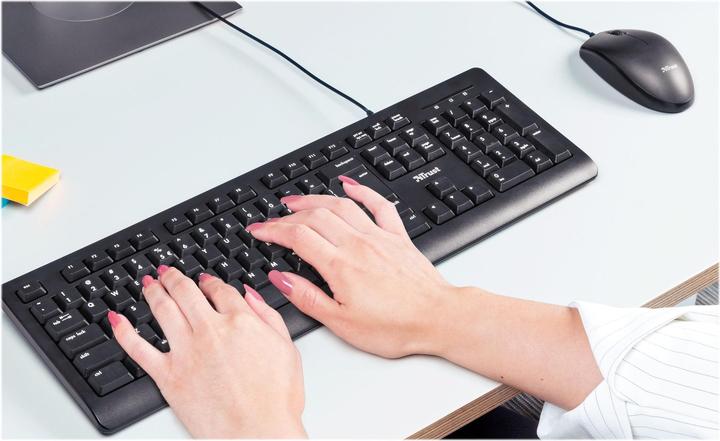 Immagine prodotto Trust Tastiera Primo USB QWERTY Tedesco Nero (DE, Cablato)