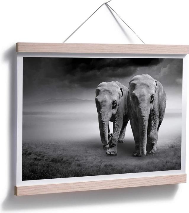 Produktbild Trenddeko Die Elefanten (40 x 30 cm)