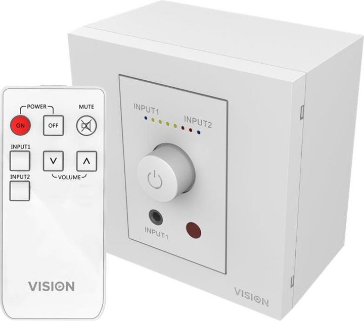 Produktbild Vision Techconnect Faceplate Audioverstä (Verstärker)