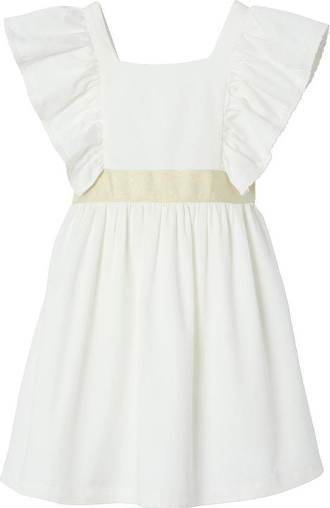 Produktbild Vertbaudet Festliches Mädchen Kleid mit goldenem Gürtel (92)