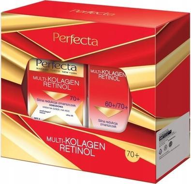 Perfecta Perfectaset Multikolagen Retinol Creme 70 für Tag und Nacht 50ml Augencreme 6070 15ml (Tag + Nacht)