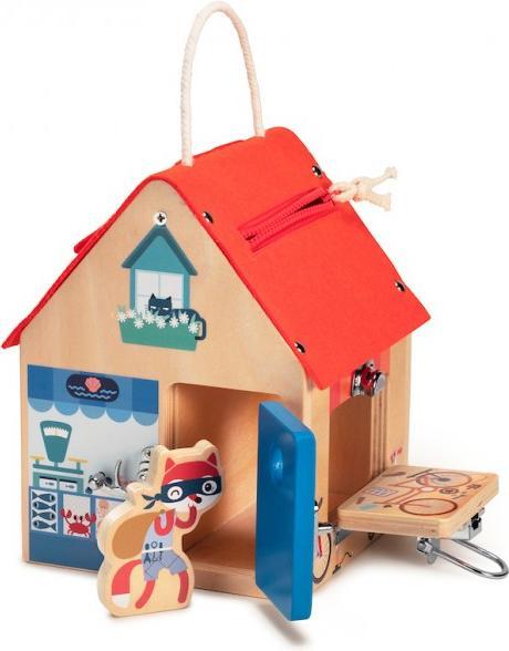 Produktbild Lilliputiens Lernhaus mit Mehrfachverschlüssen