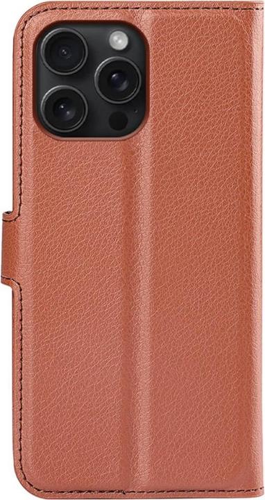 Produktbild Cover-Discount iPhone 16 Pro - Leder Etui Hülle (Apple iPhone 16 Pro)
