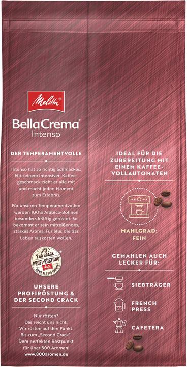 Produktbild Melitta Kaffeebohnen Ganze Kaffeebohnen 1 Stück (1000 g, Dunkle Röstung)