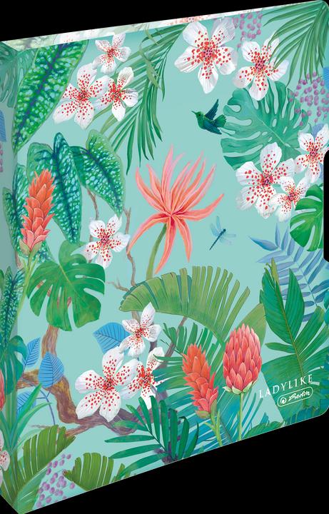 Actual product image Herlitz Ring binder easy orga to go Ladylike "Jungle", A4 (A4, 16 mm, 1 Piece)