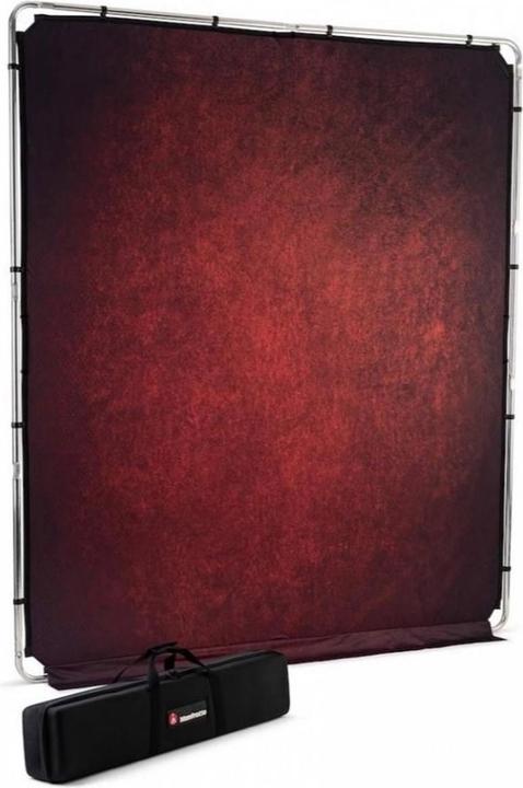 Manfrotto Ezy Frame Vintage 2 x 2.3m, Crimson (200 cm, 230 cm)