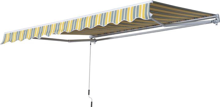 Produktbild Outsunny Gartenmarkise mit Faltarm (2.95 m)