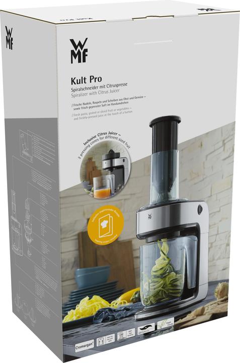 Image du produit WMF Kult Pro coupeuse à spirale avec presse-agrumes