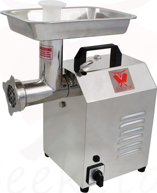 Actual product image Beeketal Meat Grinder Sausage Filler 80kg Complete Stainless Steel