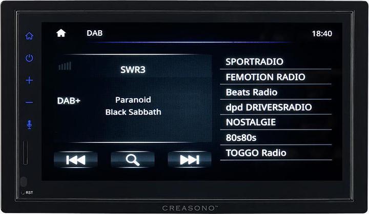 Actual product image Creasono Car radio (Apple Carplay)