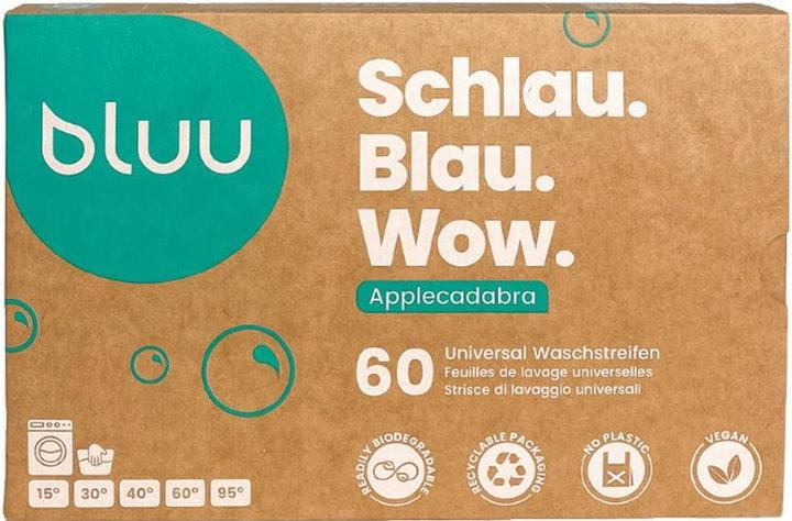 Immagine prodotto bluu Strisce di lavaggio Applecadabra (60 Cicli di lavaggio, Salviette)