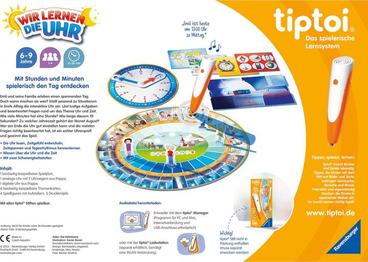 Image du produit tiptoi Nous apprenons l'heure (Allemand)