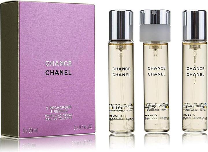 Produktbild Chanel Chance 3xRefills (Eau de Toilette, 60 ml)