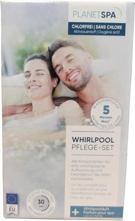 Produktbild Planet Spa Whirlpool-Pflegeset Chlorfrei+Duft (2300 g, 50 ml)