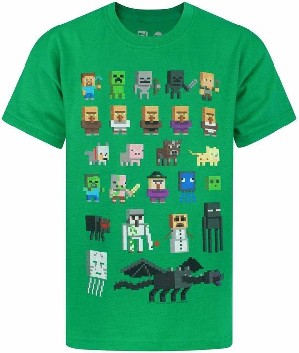 Immagine prodotto Minecraft Maglietta Elfi Bambini (158, 164)